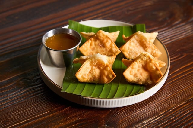 Crab Rangoon.