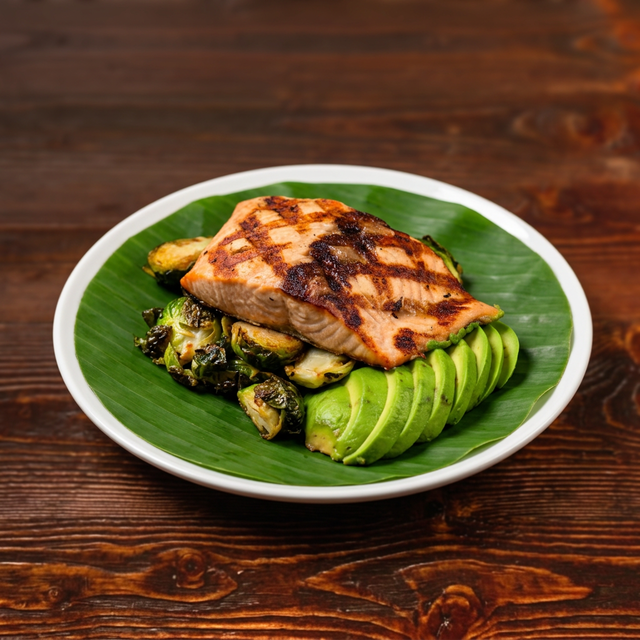Grilled Salmon.